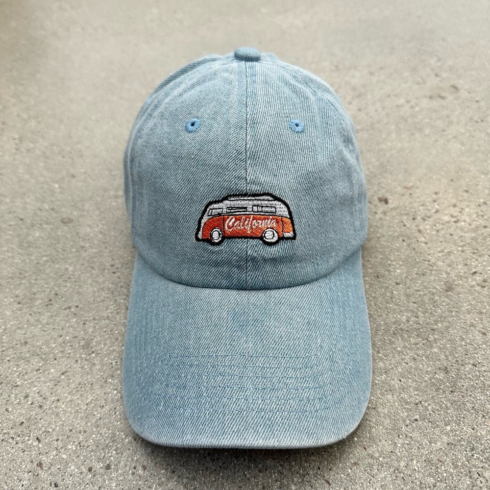 VW Van California Embroidered Dat Hat